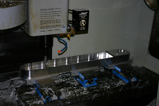 CNC machined large part